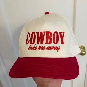 OTTO Kids Cowboy Hat in Red and White